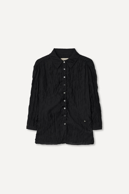 Relief 3/4 Sleeve Blouse